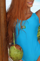 Body Feminino Brasil Azul